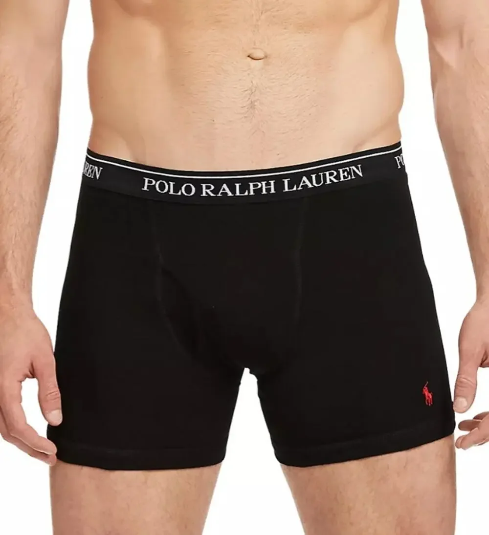 Polo Ralph Lauren Men's L 5-Pack Classic Fit Cotton Boxer Brief V6-15